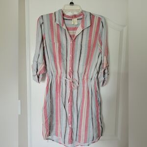 Japna Striped Dress- Size Medium